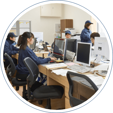収納用途と大きさで目安を表示